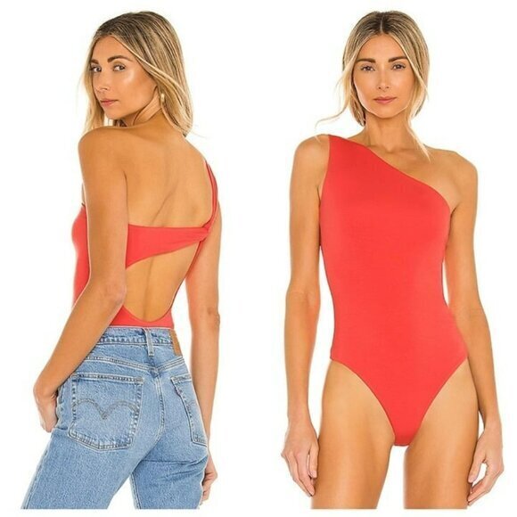 REVOLVE Tops - Lovers and Friends Mariah Bodysuit - Red